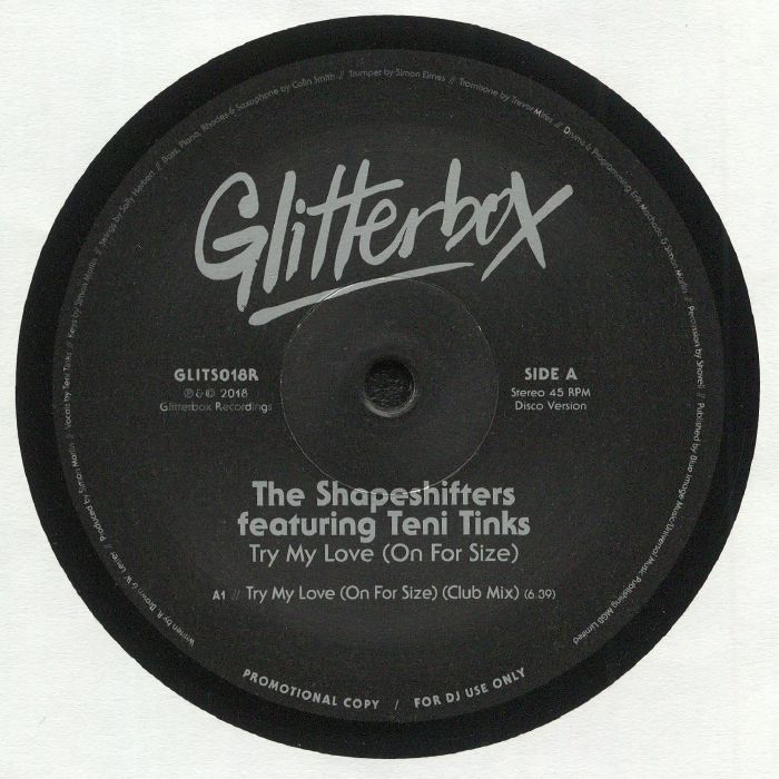 The Shapeshifters | Teni Tinks Try My Love (On For Size)