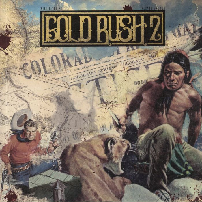 Klever Skemes | Willie The Kid – Gold Rush 2 vinyl cover