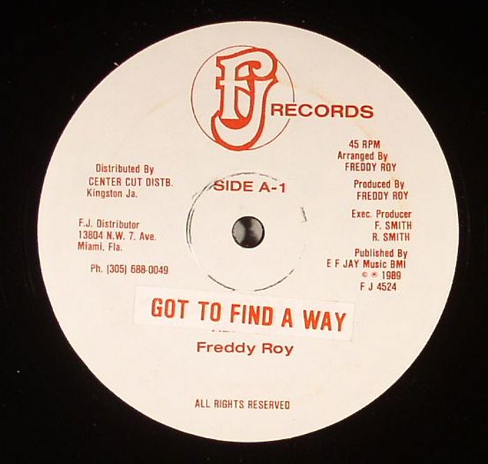 Freddy Roy Got To Find A Way