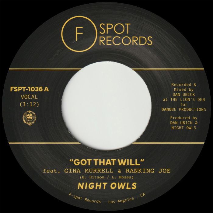 Night Owls | Gina Murrell | Ranking Joe Got That Will