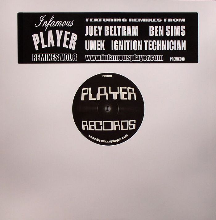 Joey Beltram | Umek | Ignition Technitian | Ben Sims Infamous Player Remixes Vol 8