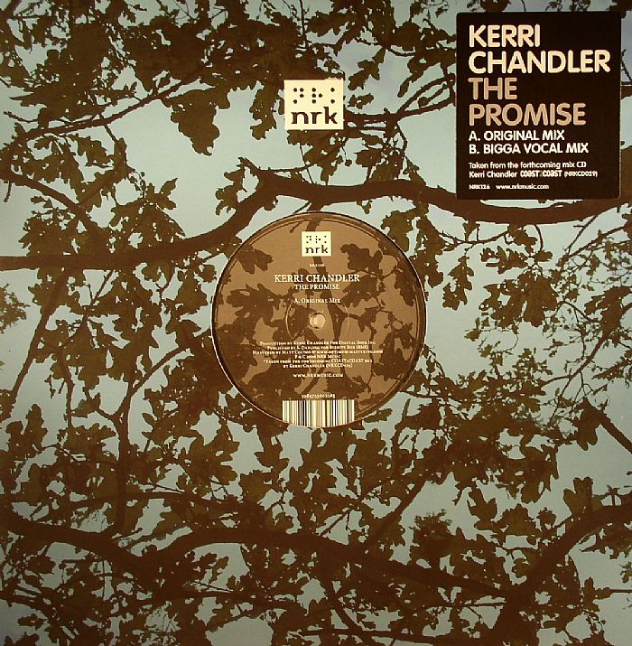 Kerri Chandler – The Promise vinyl cover