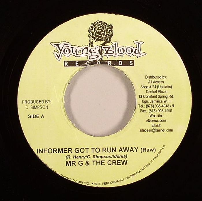 Mr G | The Crew Informer Got To Run Away (Punanny Riddim)