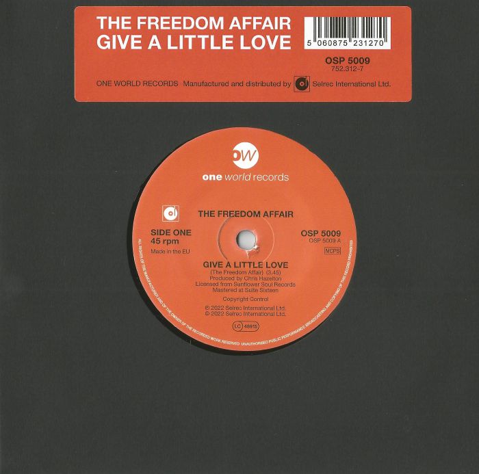 The Freedom Affair Give A Little Love