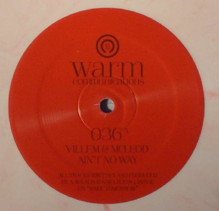 Villem and Mcleod – Aint No Way vinyl cover