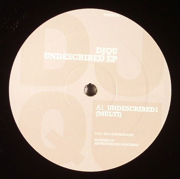 DJ Qu Undescribed EP