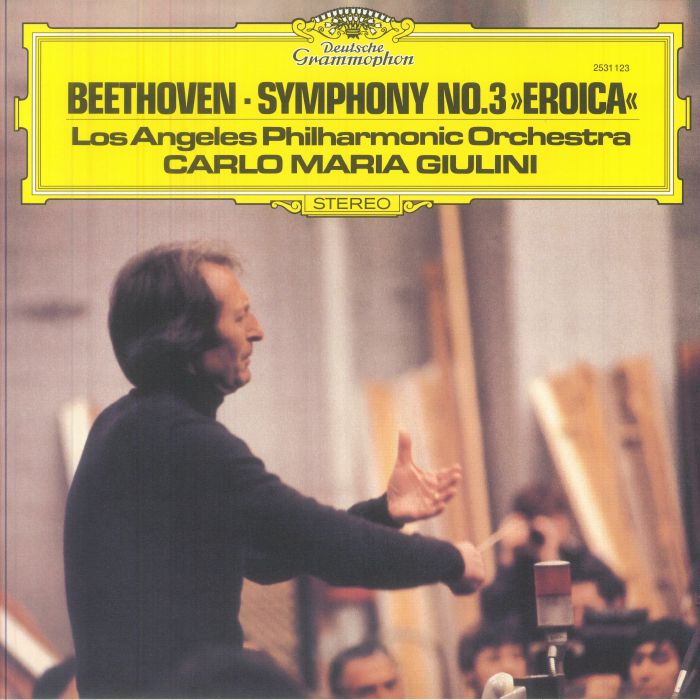 Ludwig Van Beethoven | Carlo Maria Giulini | Los Angeles Philharmonic Orchestra – Beethoven: Symphony No 3 Eroica vinyl cover