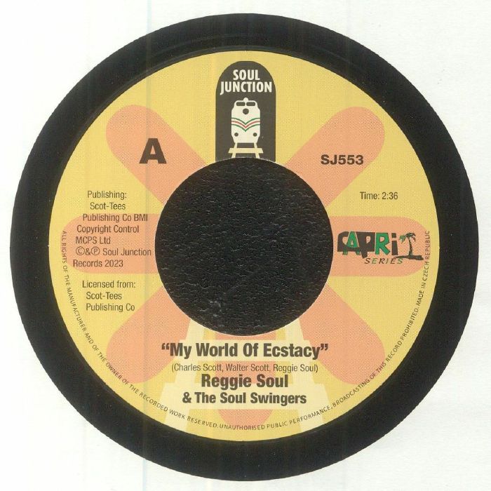 Reggie Soul and The Soul Swingers My World Of Ecstasy