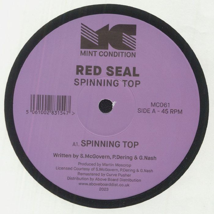 Red Seal Spinning Top