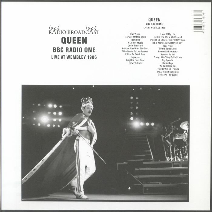 Queen BBC Radio One: Live At Wembley 1986