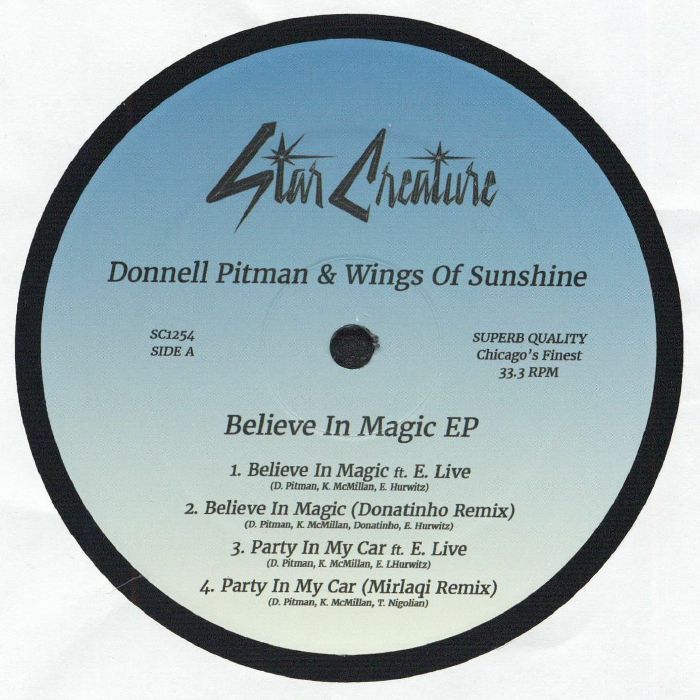 Donnell Pitman Believe In Magic EP