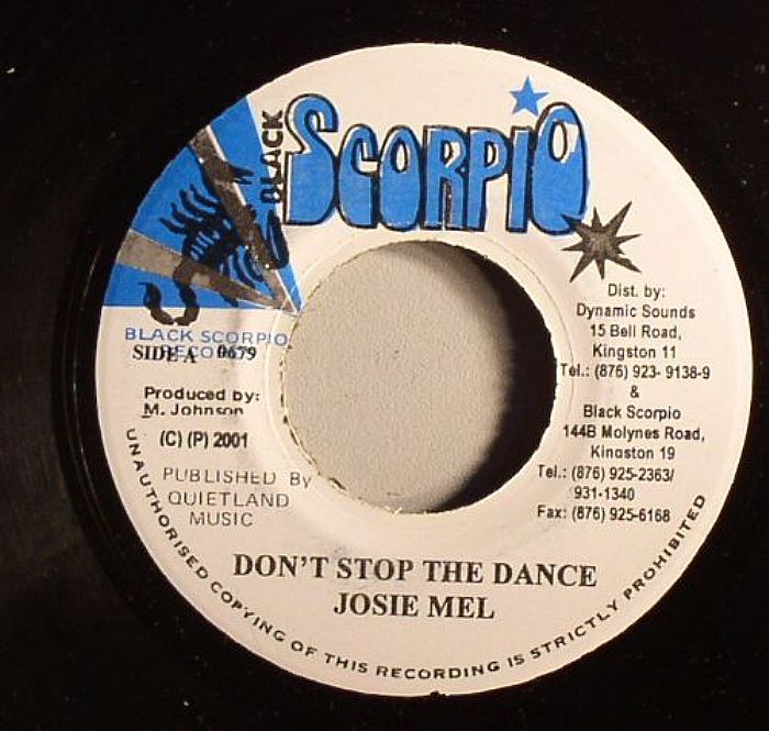 Josie Mel Don't Stop The Dance (The Dance Riddim)