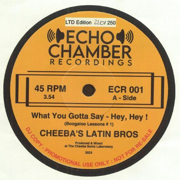 Cheebas Latin Bros What You Gotta Say Hey Hey (Boogaloo Lessons  1)