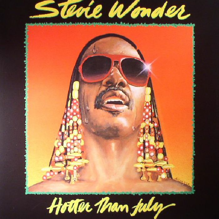 Stevie Wonder – Hotter Than July vinyl cover