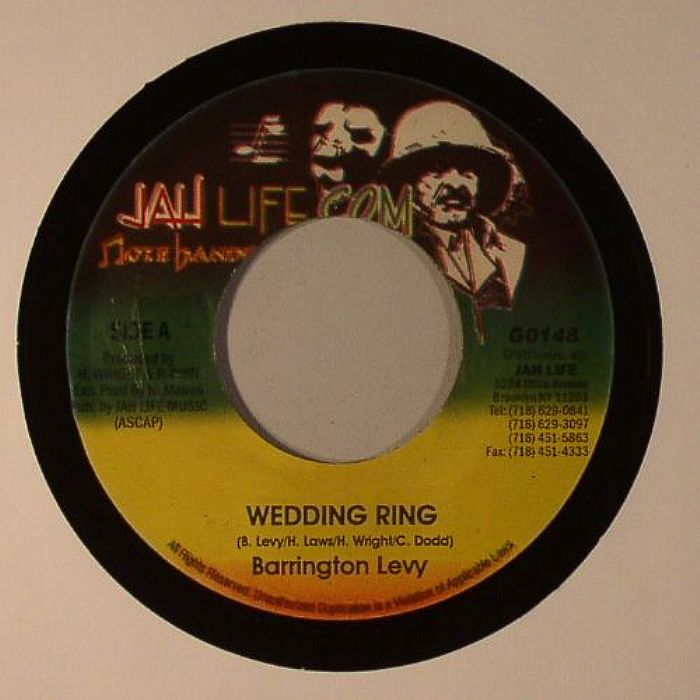 Barrington Levy – Wedding Ring (Glenroy Richards Wicked Can't Run Away Riddim) vinyl cover