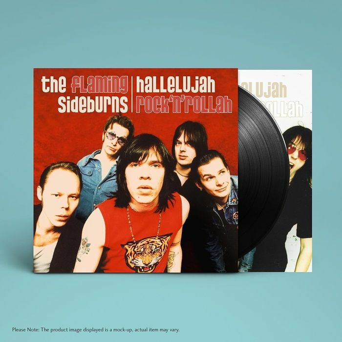 The Flaming Sideburns – Hallelujah Rock'n'Rollah (25th Anniversary Edition) vinyl cover