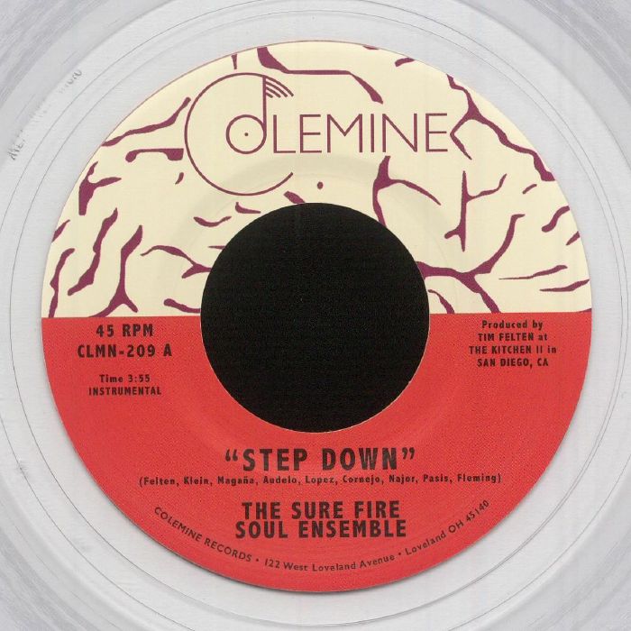 The Sure Fire Soul Ensemble – Step Down vinyl cover