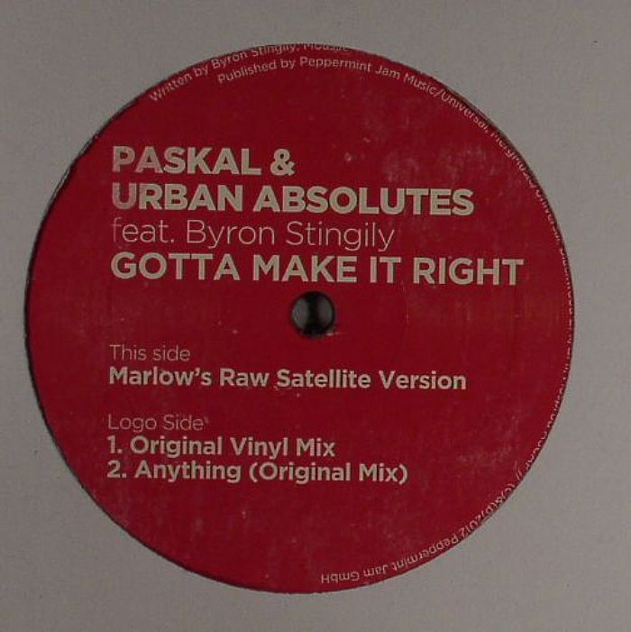 Paskal | Urban Absolutes Feat Byron Gotta Make It Right
