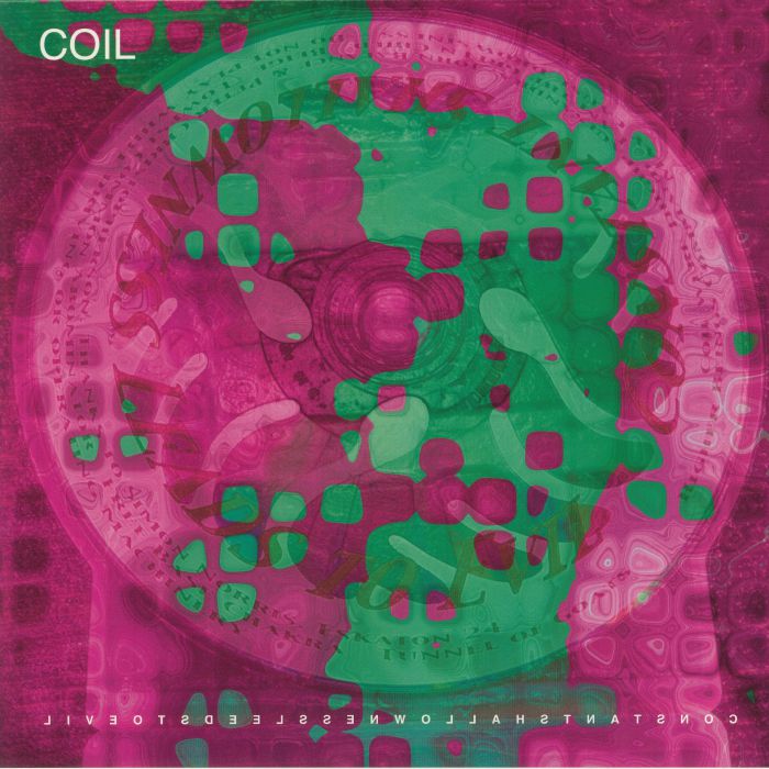 Coil – Constant Shallowness Leads To Evil vinyl cover