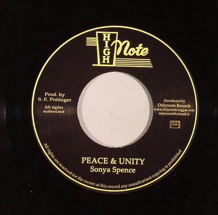 Sonya Spence Peace and Unity