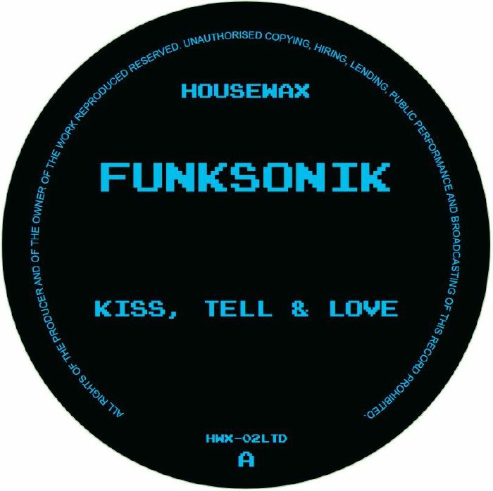 Funksonik – Kiss, Tell & Love vinyl cover