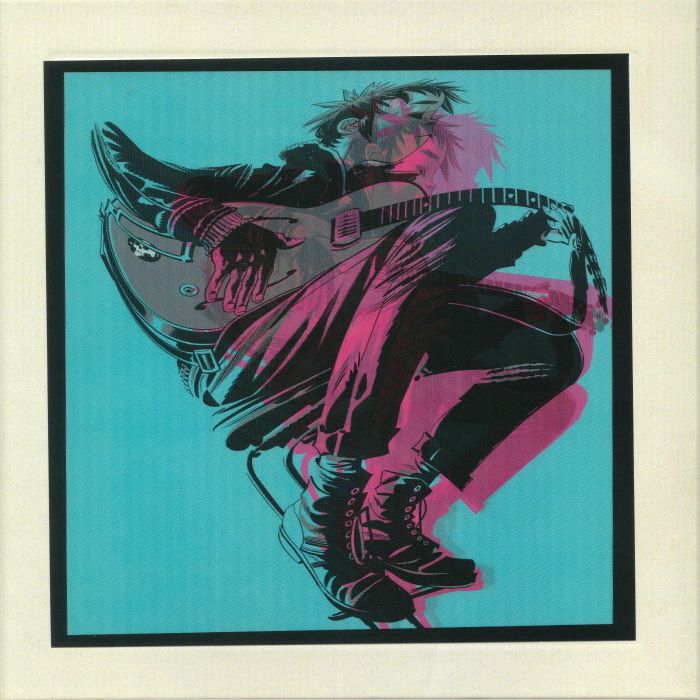 Gorillaz – The Now Now vinyl cover