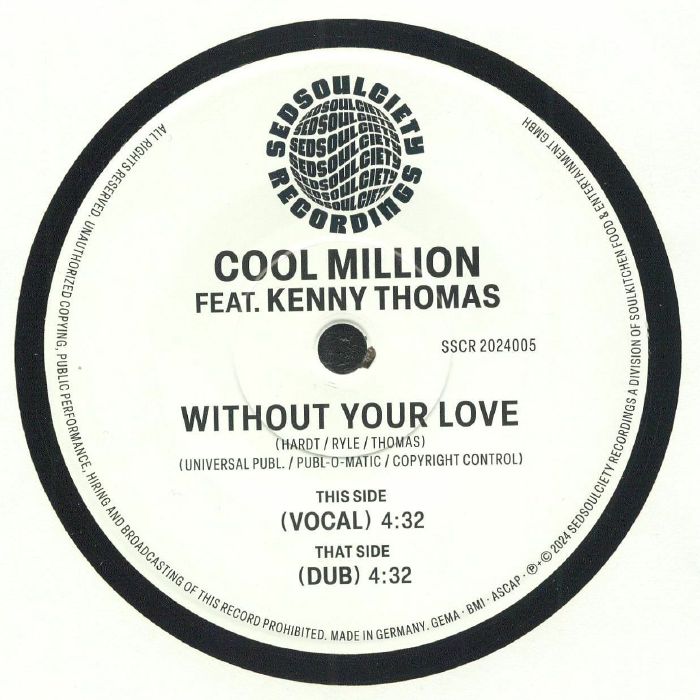 Cool Million | Kenny Thomas Without Your Love