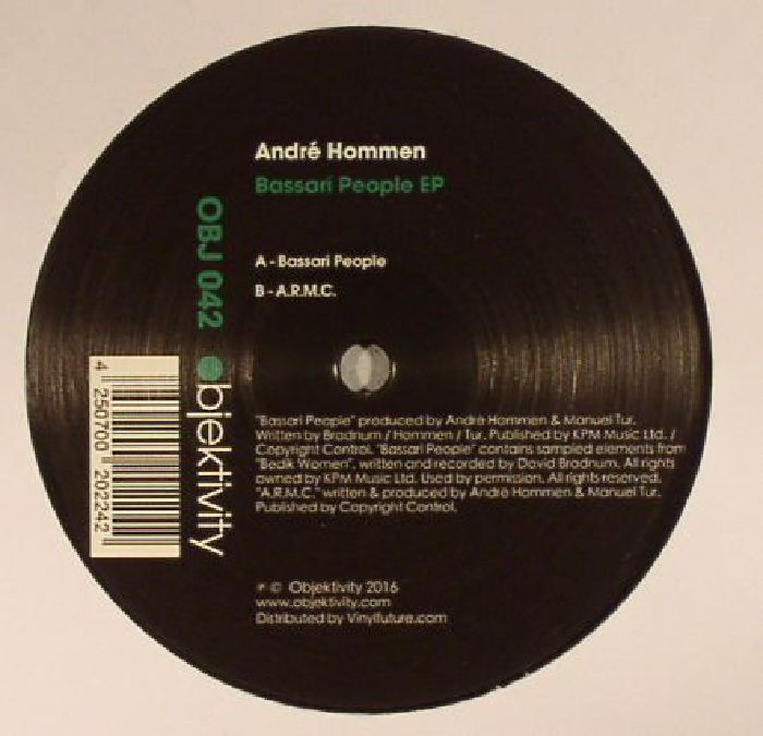 Andre Hommen Bassari People EP