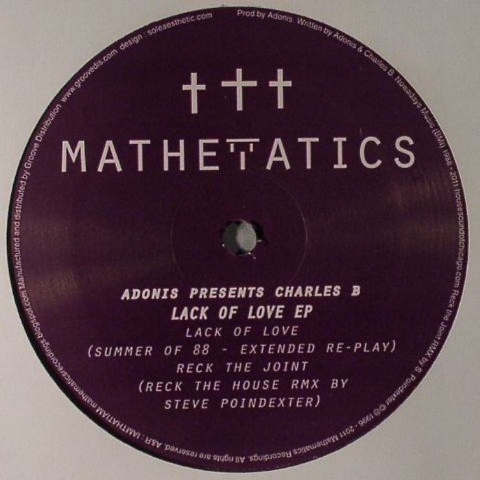 Adonis Presents Charles B Lack Of Love EP