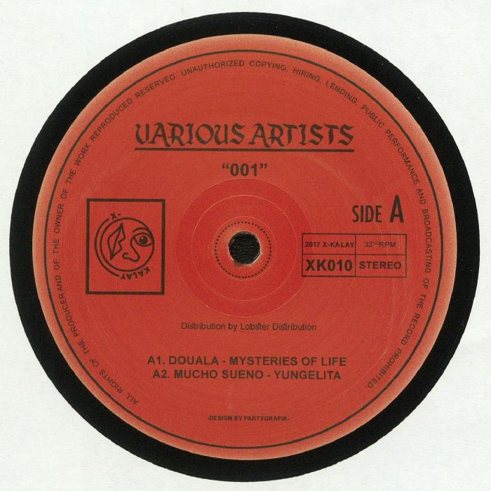 Douala | Mucho Sueno | E Davd | Escape Artist – Various Artists 001 vinyl cover