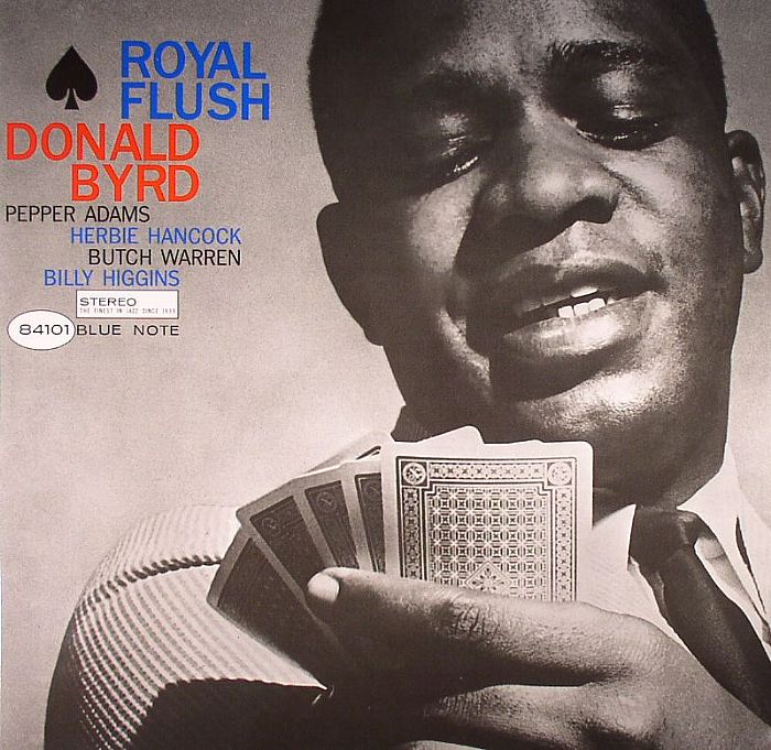 Donald Byrd – Royal Flush (reissue) vinyl cover