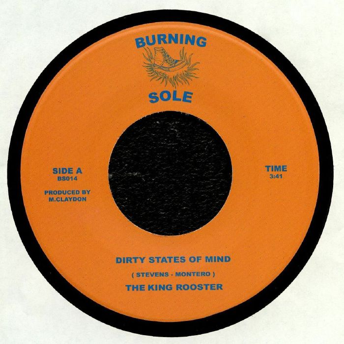The King Rooster – Dirty States Of Mind vinyl cover