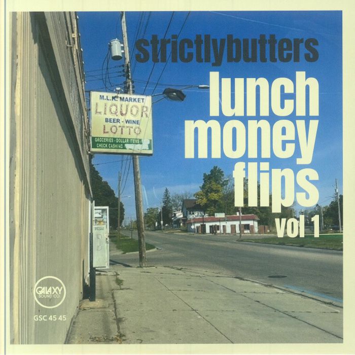 Strictlybutters – Lunch Money Flips Vol 1 vinyl cover