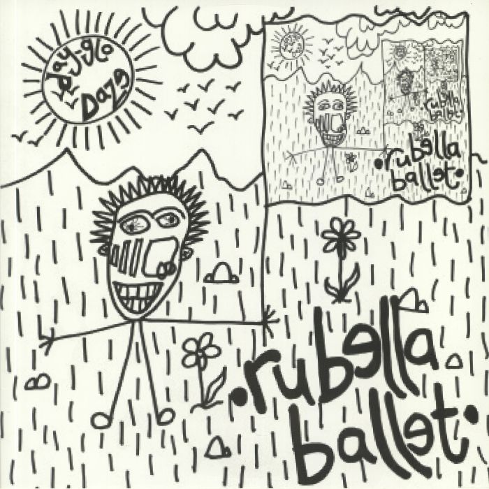 Rubella Ballet – Day Glo Daze vinyl cover