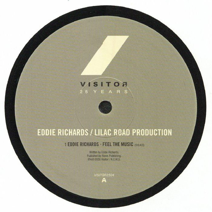Eddie Richards | Lilac Road Production – 25 Years Visitor Part 4 vinyl cover