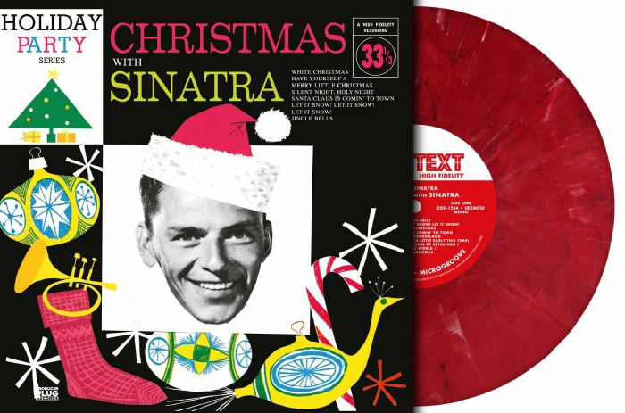 Frank Sinatra – Christmas With Sinatra vinyl cover