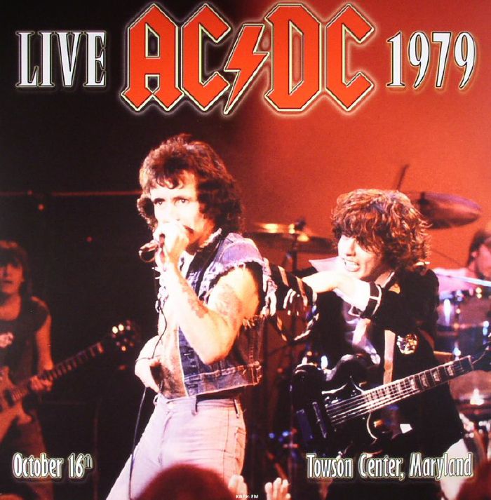 Ac | Dc Live At Towson Center Maryland October 16th 1979