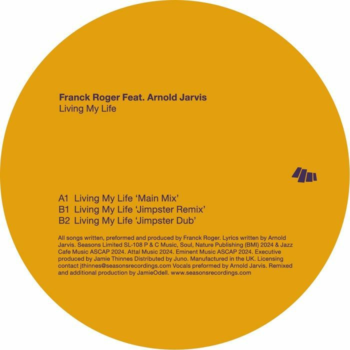 Franck Roger | Arnold Jarvis Living My Life (feat Jimpster Remix)