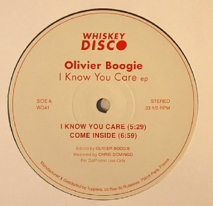 Olivier Boogie I Know You Care EP