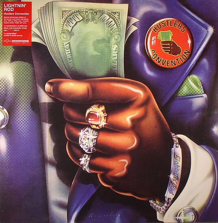 Lightnin Rod – Hustlers Convention vinyl cover