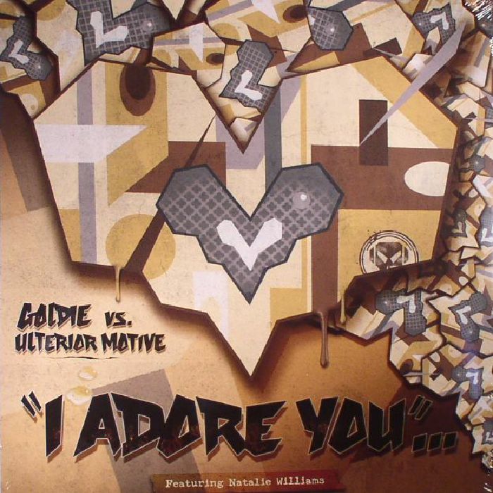 Goldie | Ulterior Motive – I Adore You (Record Store Day 2017) vinyl cover