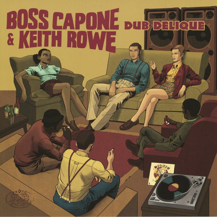 Boss Capone | Keith Rowe – Dub Delique vinyl cover