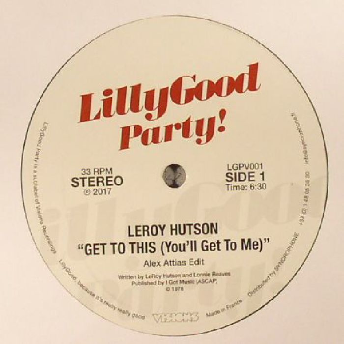 Leroy Hutson | Michael Gregory Jackson Get To This (Youll Get To Me)