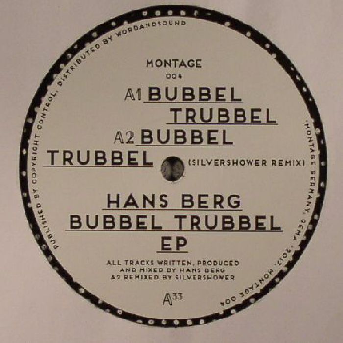 Hans Berg Bubbel Trubbel EP