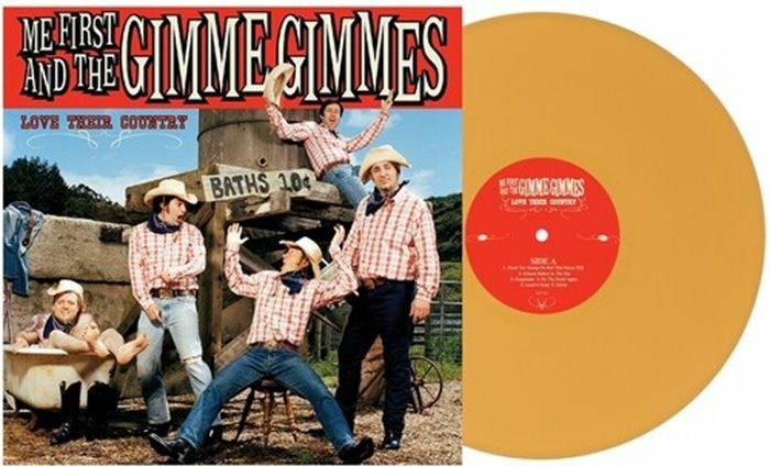 Me First & The Gimme Gimmes – Love Their Country vinyl cover