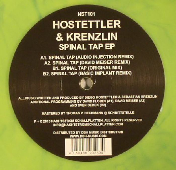 Hostettler | Krenzlin Spinal Tap EP