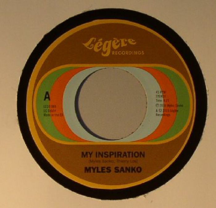 Myles Sanko – My Inspiration vinyl cover