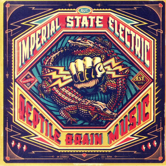Imperial State Electric – Reptile Brain Music vinyl cover