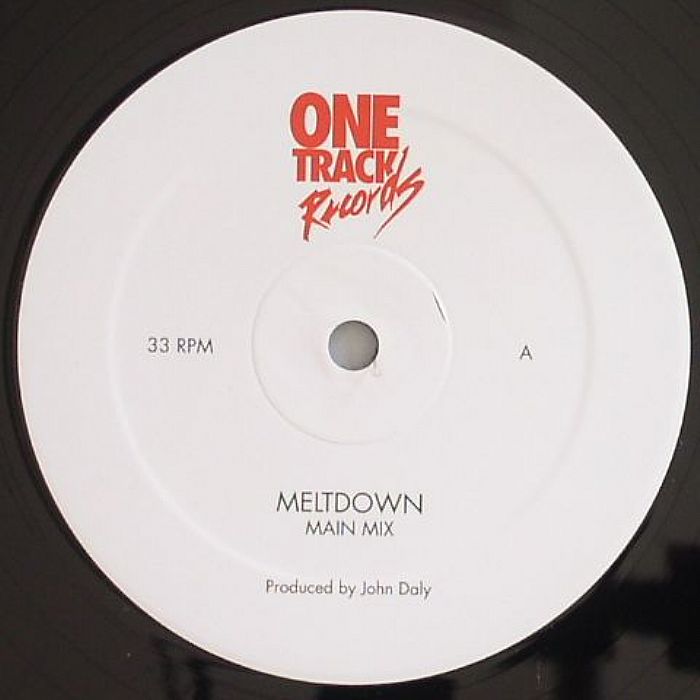 John Daly – Meltdown vinyl cover