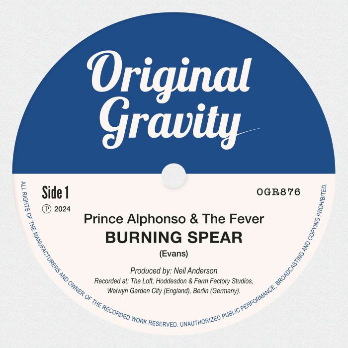 Prince Alphonso | The Fever | Woodfield Rd Allstars Burning Spear